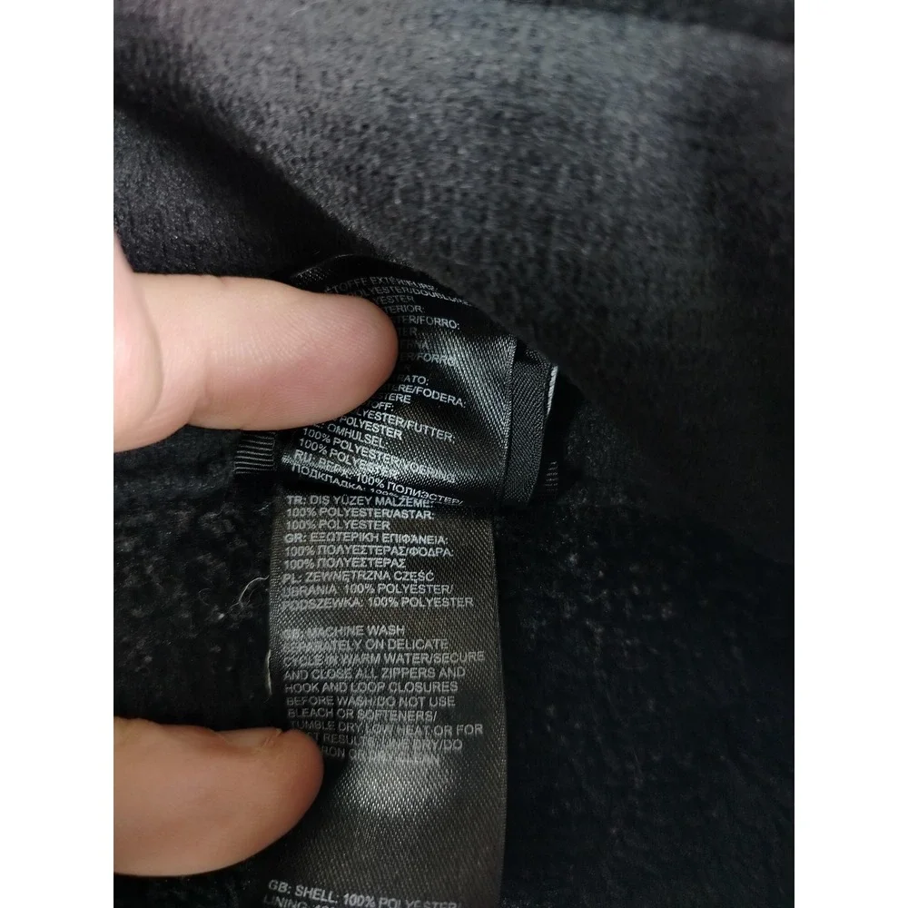 The North Face Denali Jacket Mens Small Black Polartec Wind Pro Fleece Gorpcore‎